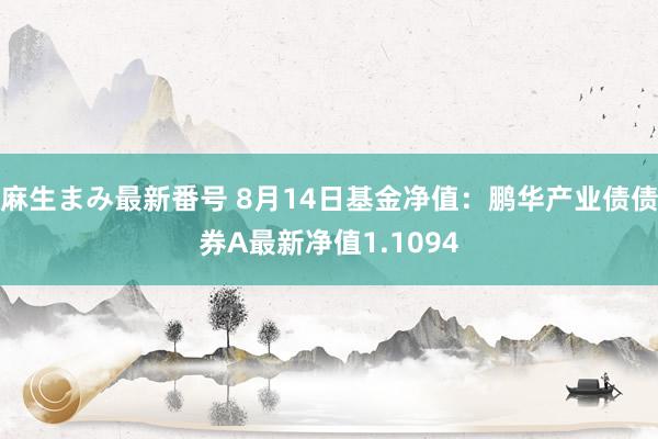 麻生まみ最新番号 8月14日基金净值：鹏华产业债债券A最新净值1.1094