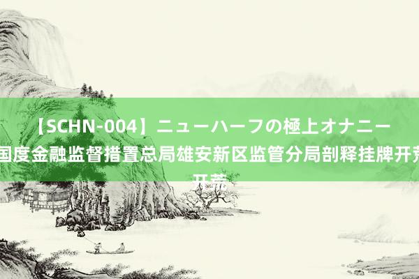 【SCHN-004】ニューハーフの極上オナニー 国度金融监督措置总局雄安新区监管分局剖释挂牌开荒