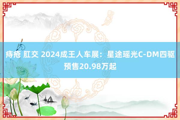 痔疮 肛交 2024成王人车展：星途瑶光C-DM四驱预售20.98万起